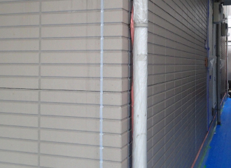 シーリング打ち替え後のサイディング