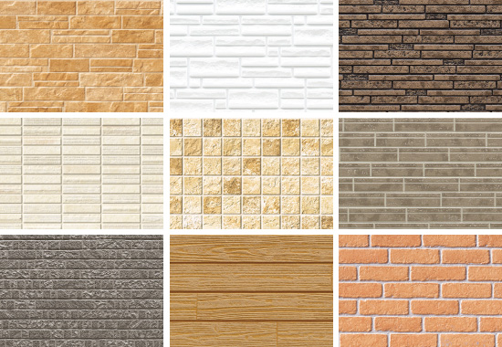 窯業系サイディングのデザインのパターン