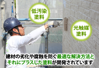 建材の劣化や腐蝕を防ぐ最適な解決方法とそれにプラスした塗料が開発されています