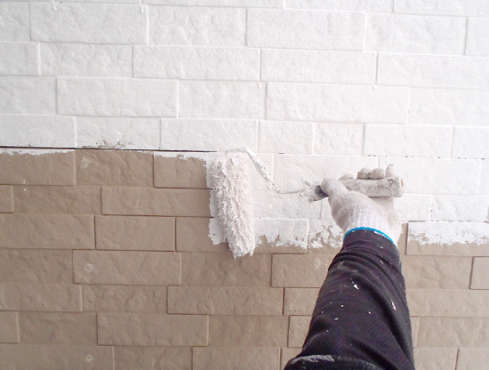 外壁塗装~下塗り~